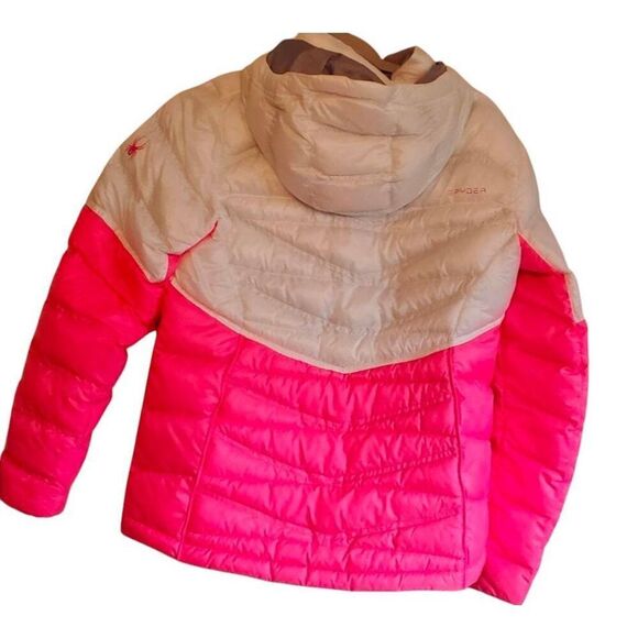 SPYDER Insulated Hooded Puffer Jacket Size XL - Picture 3 of 3